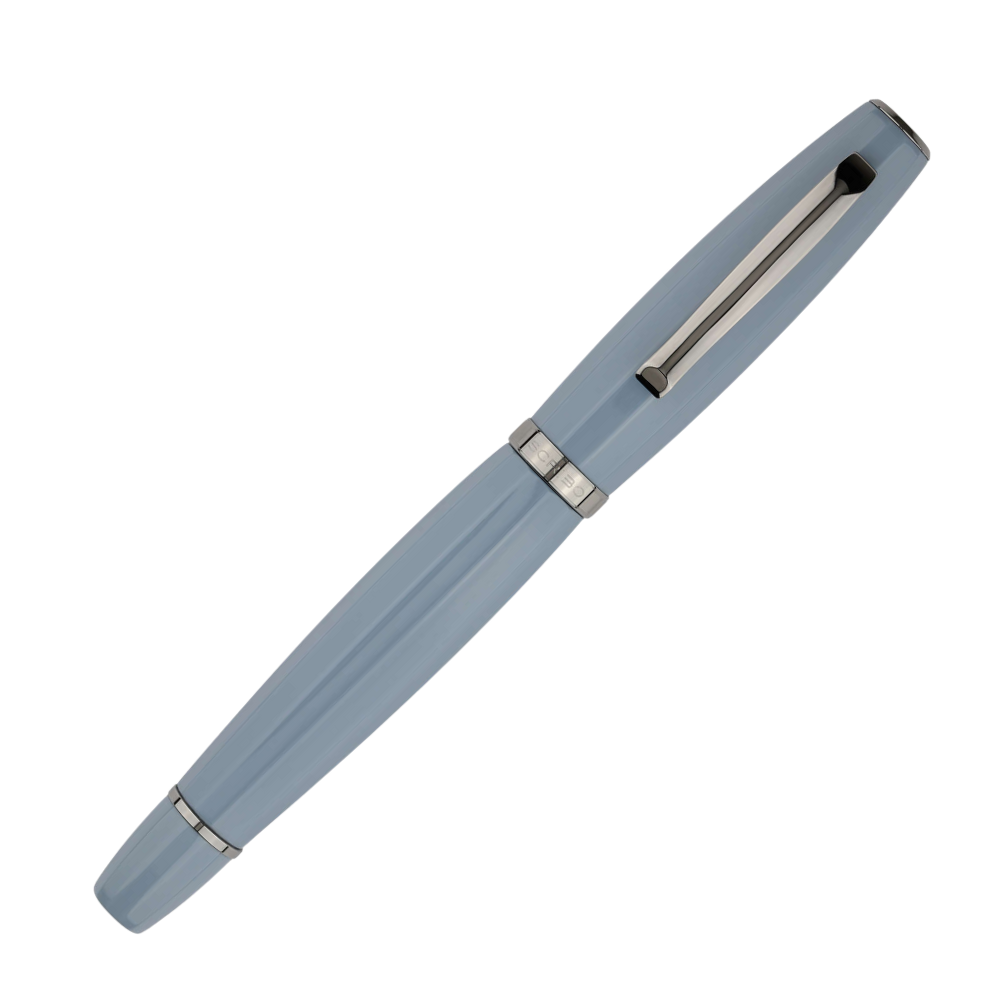Scribo FEEL Grey/Blue Ruthenium Trim Füllhalter