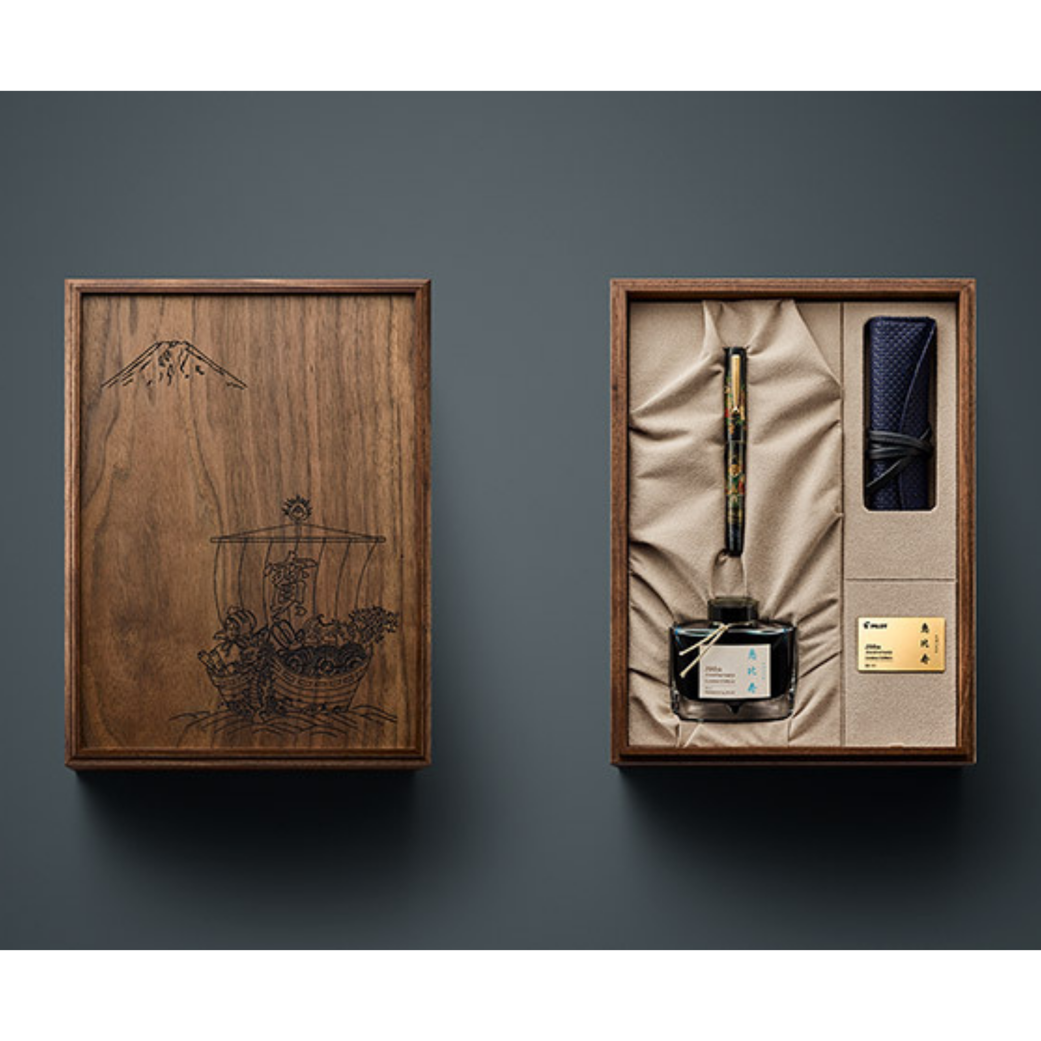 Namiki Yukari Hotei son 2019 Limited Edition Maki e Fountain Pen