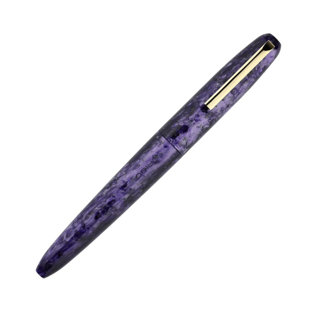 Scribo PIUMA Ametista Gold Trim Füllfederhalter