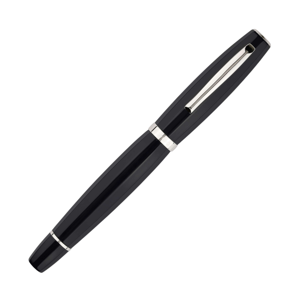 Scribo FEEL Blue/Black Platin Trim Füllfederhalter