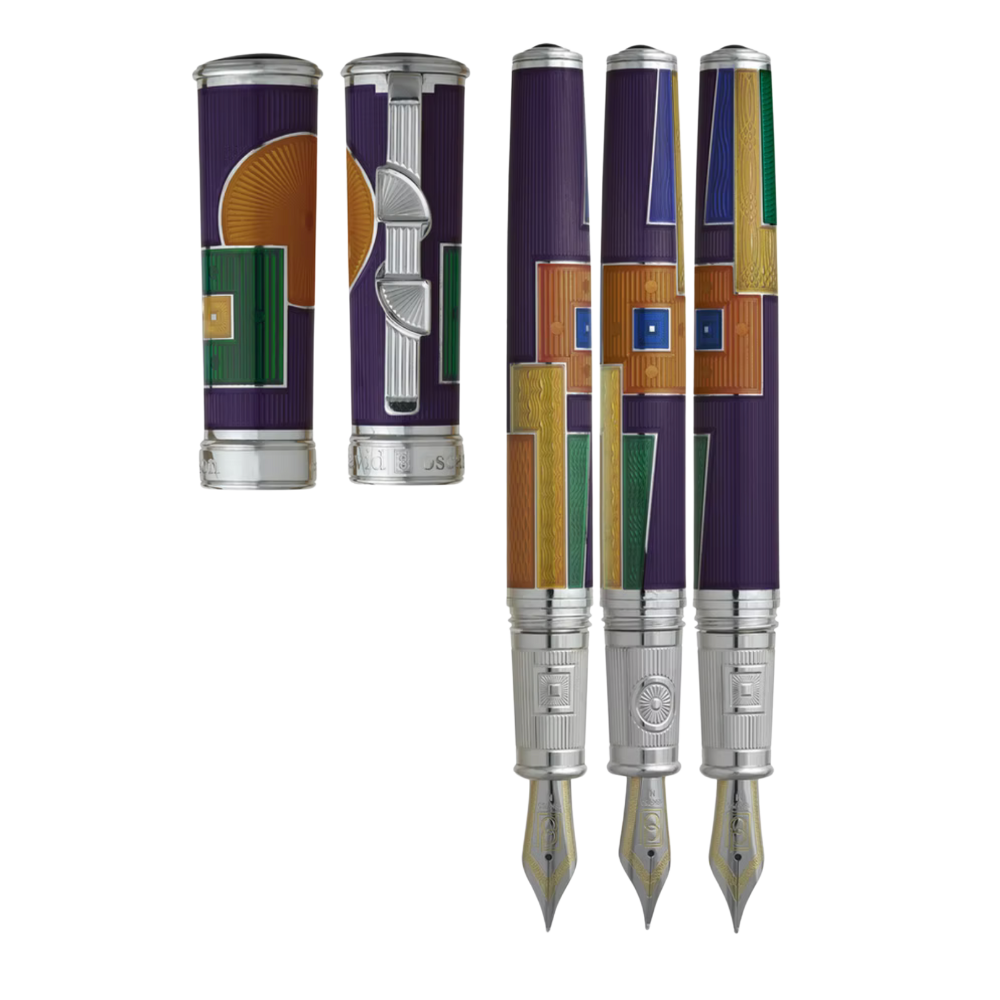 David Oscarson – 15th Anniversary American Art Deco Collection - Purple