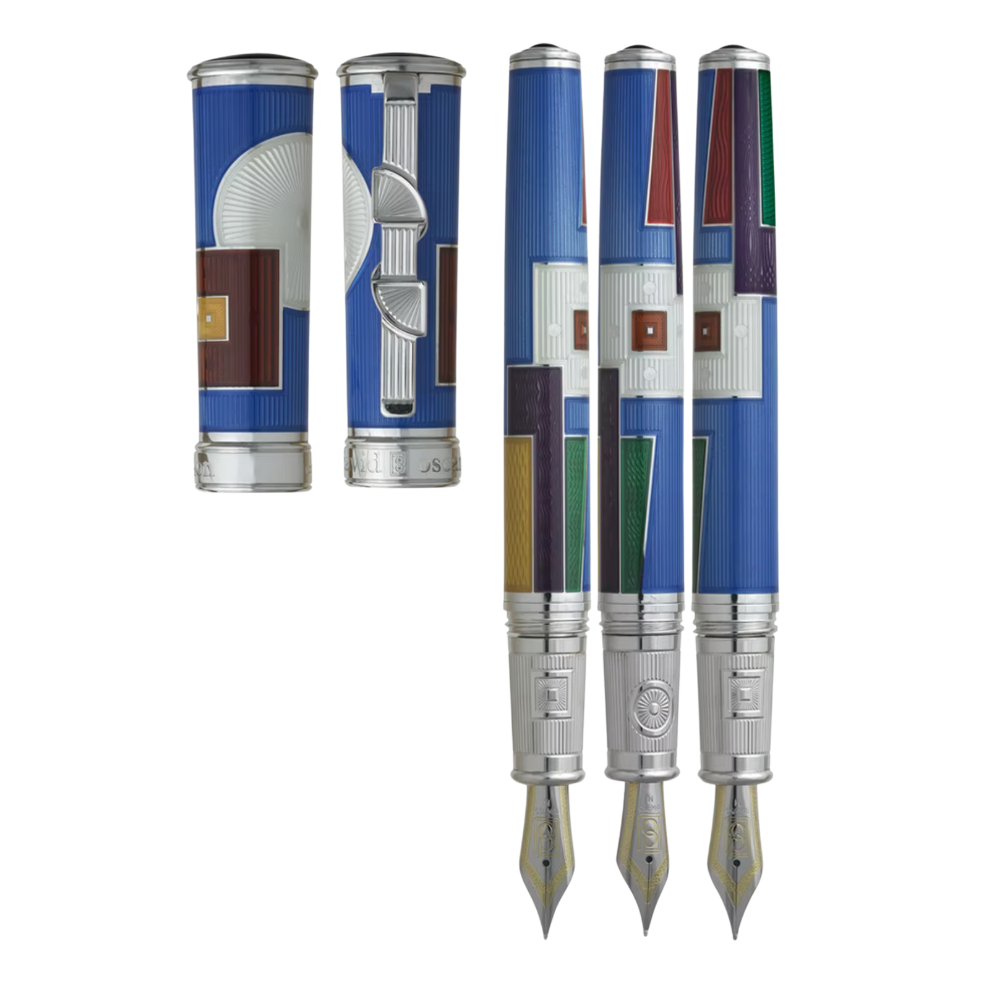 David Oscarson – 15th Anniversary American Art Deco Collection - Blue