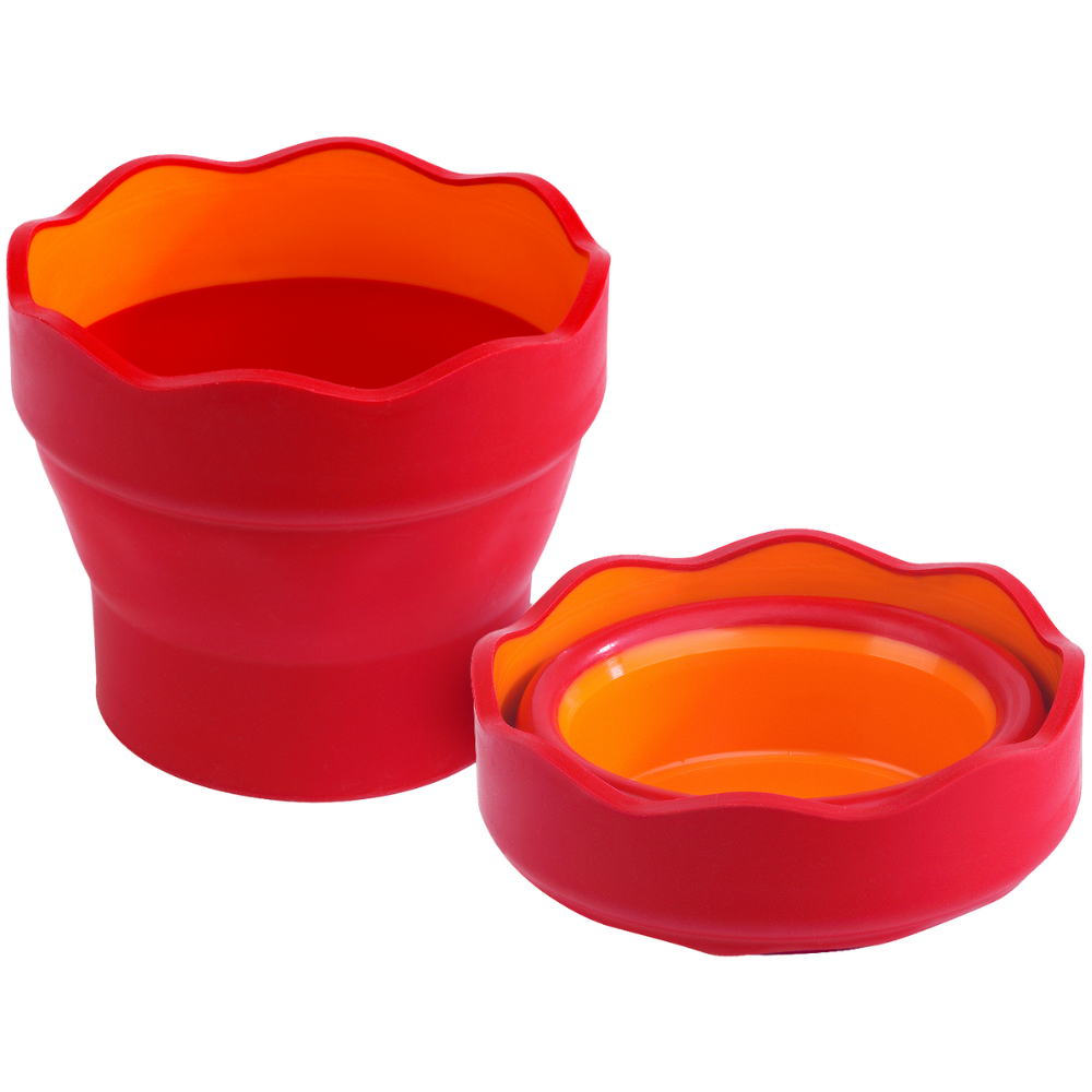Faber-Castell Click&Go Faltbarer Wasserbecher