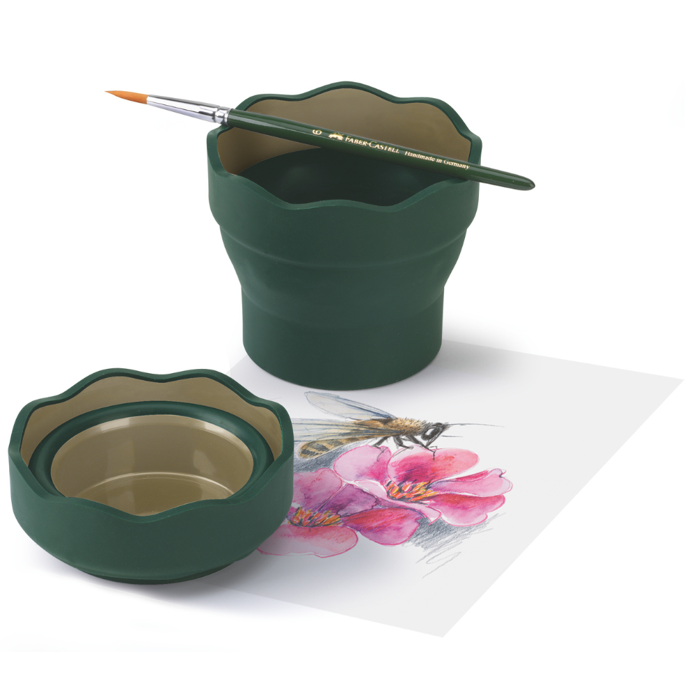 Faber-Castell Click&Go Faltbarer Wasserbecher