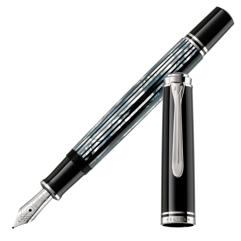 Pelikan M605 Schildpatt-Schwarz Füllfederhalter