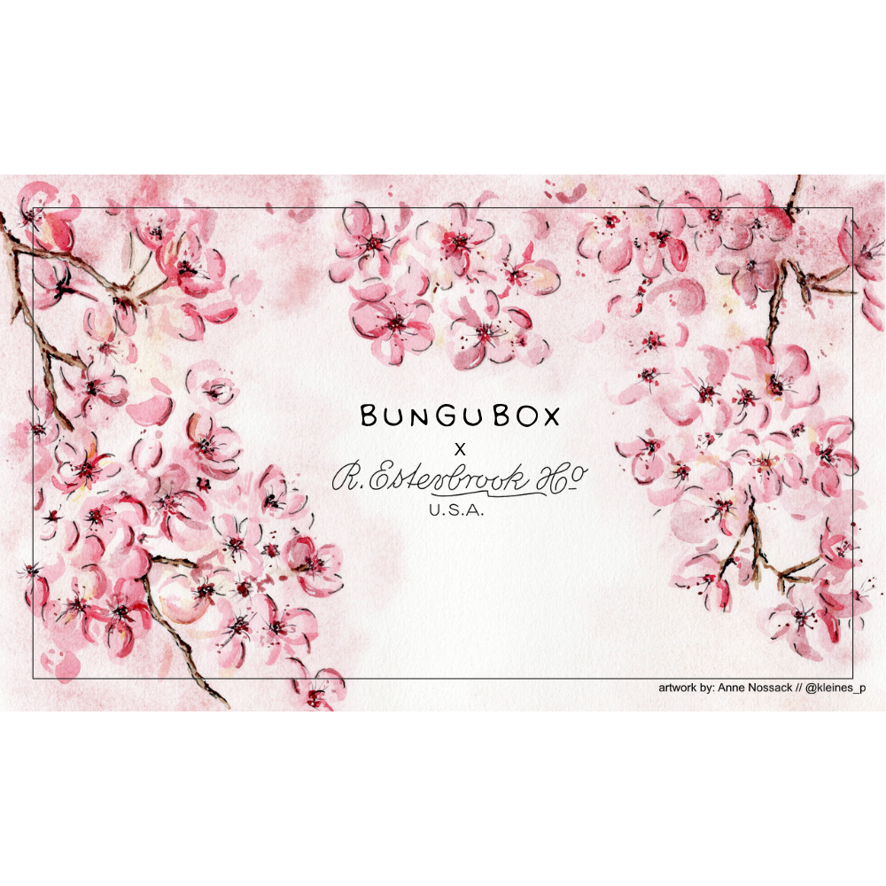 Esterbrook X BUNGUBOX Cherry Blossom Blotter Paper