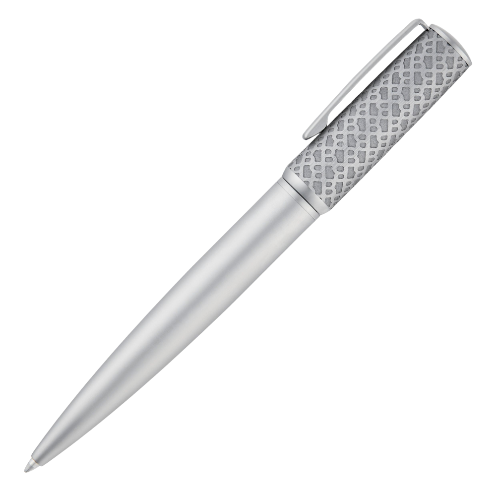 Hugo Boss Arche Monogram Chrome Kugelschreiber