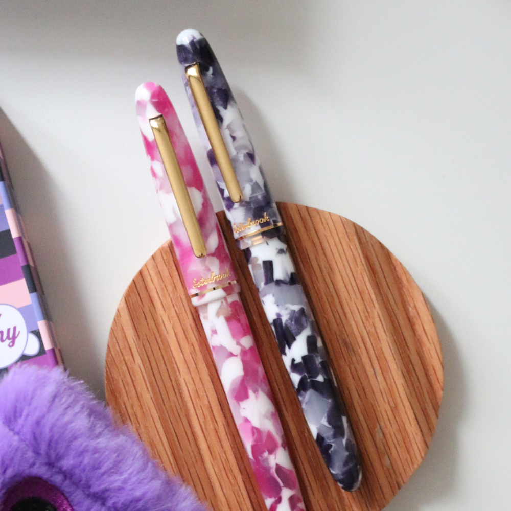 Esterbrook Estie Bestie Sugar Plum Purple Gold Trim Füllhalter