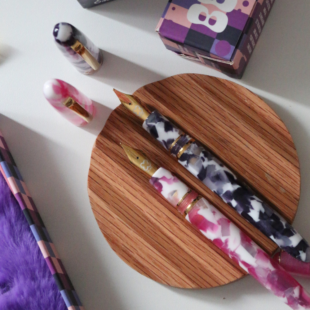 Esterbrook Estie Bestie Bubble Gum Pink Gold Trim Füllhalter