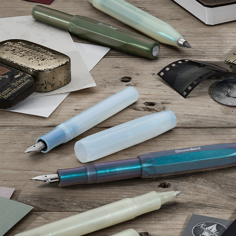 Kaweco LUNAR Sport Shadow Blue Kugelschreiber