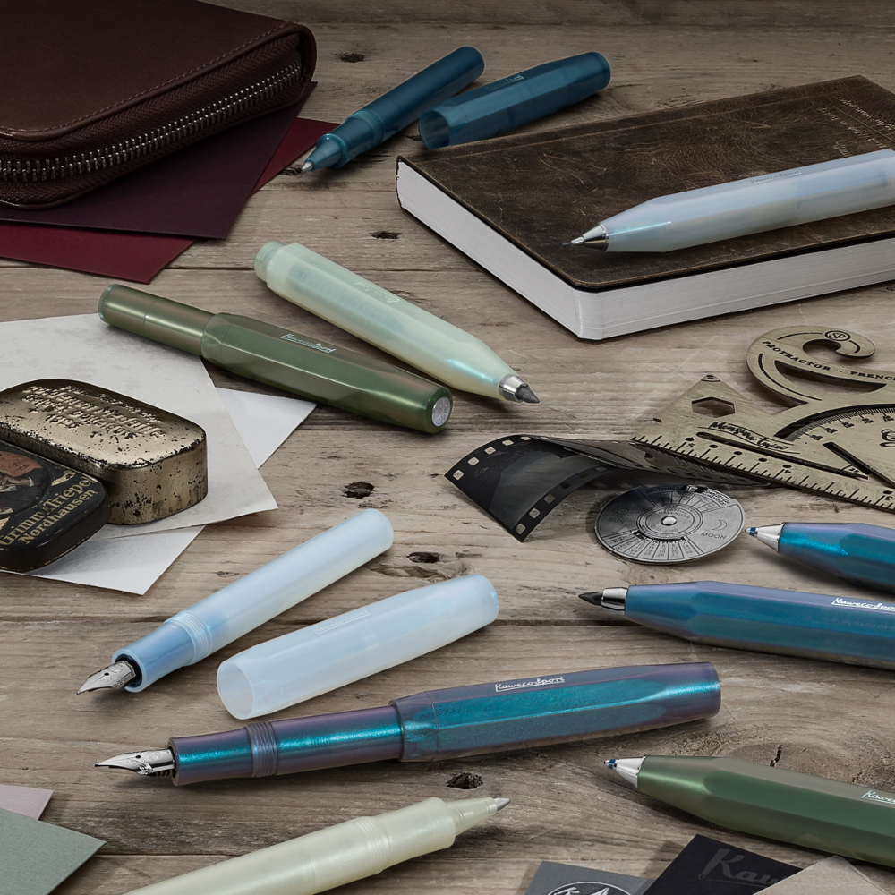 Kaweco LUNAR Sport Shadow Blue Kugelschreiber