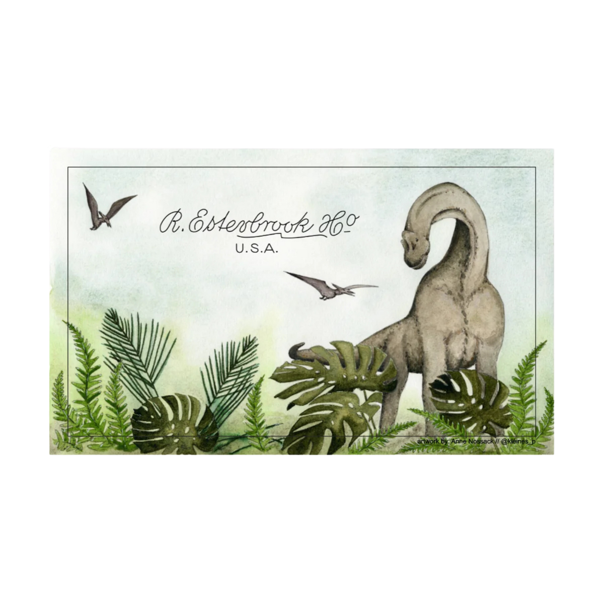 Esterbrook Jurassic Blotter Paper