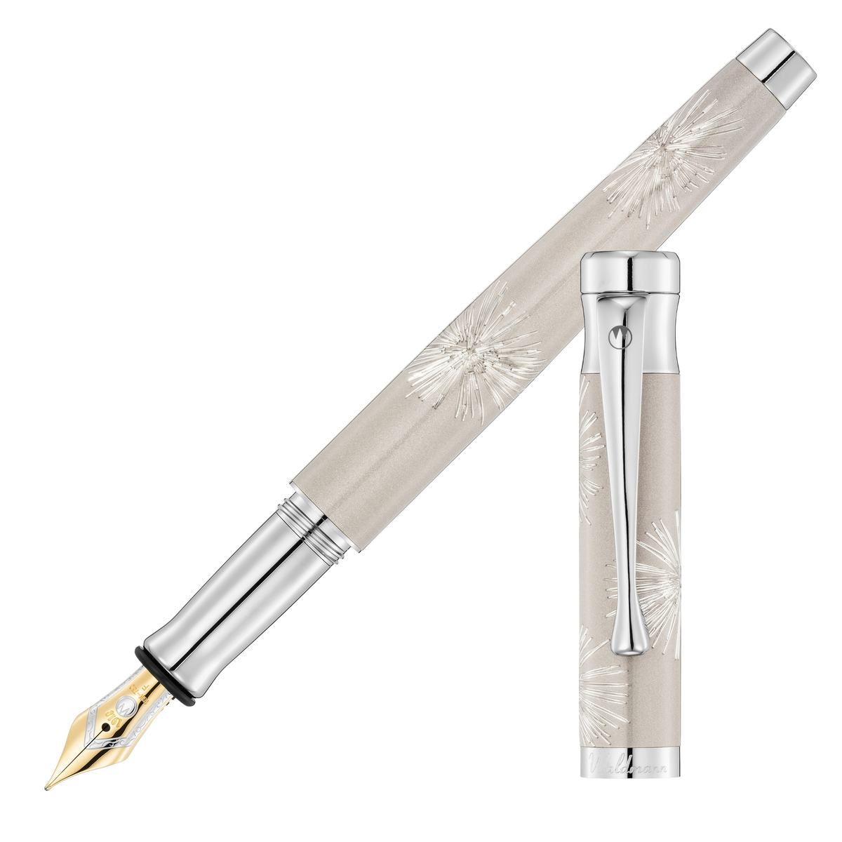 Waldmann Tango Galaxy Grey Fountain Pen