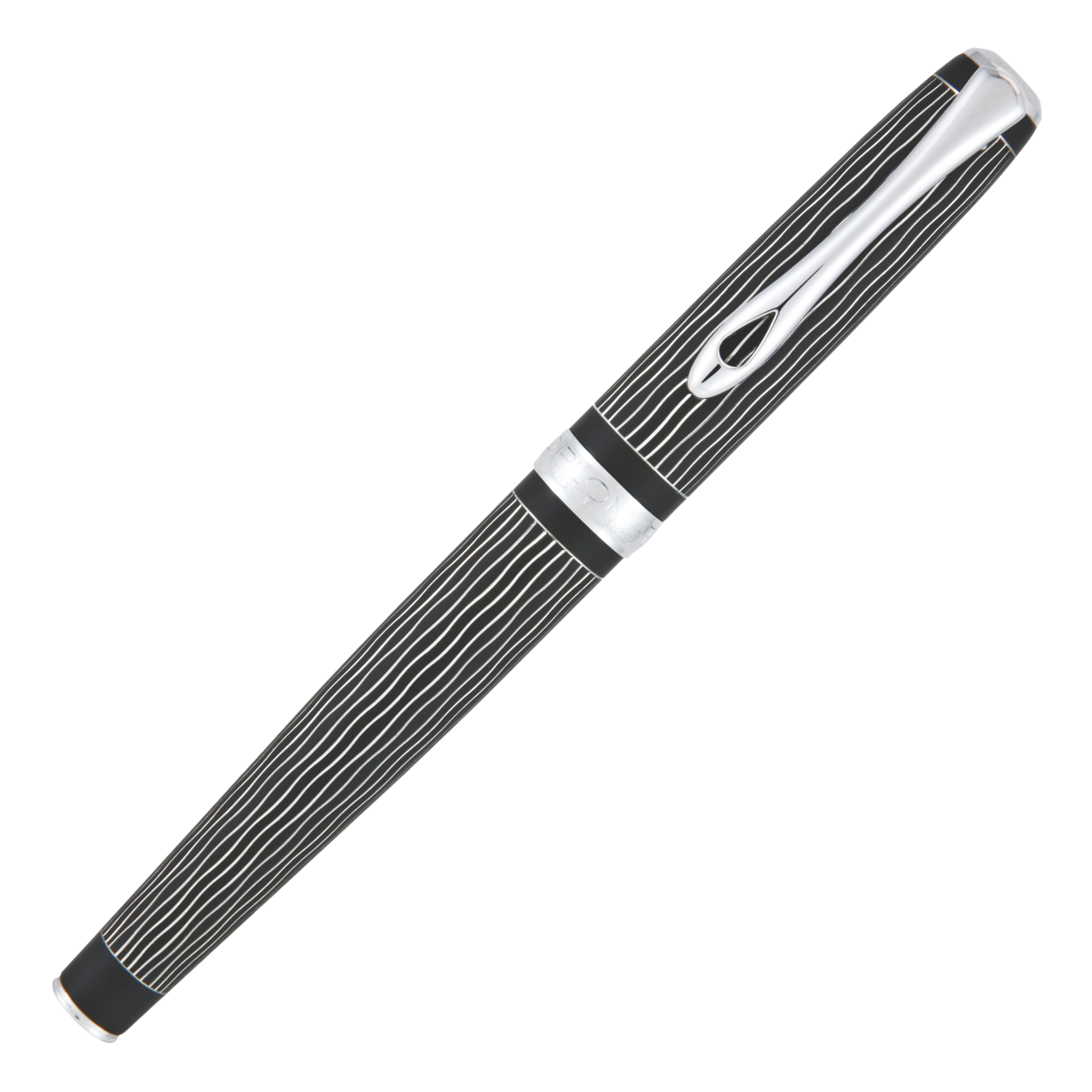 Diplomat Excellence A+ Wave guillochiert lapis Rollerball