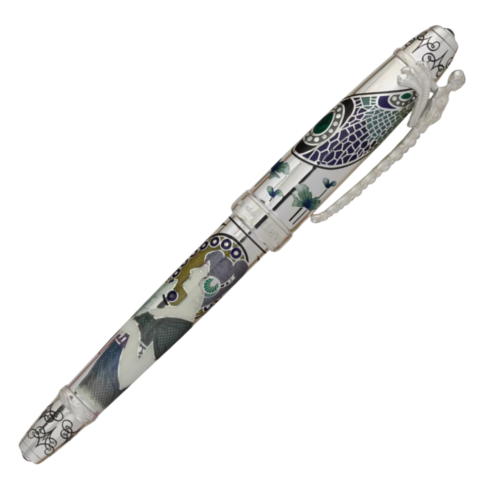 David Oscarson – 25th Anniversary Art Nouveau Collection - Slate Turquoise