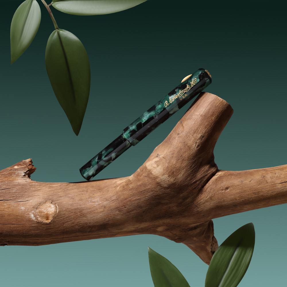 Esterbrook Niblet Evergreen Gold Trim Füllhalter