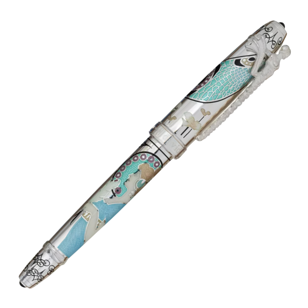 David Oscarson – 25th Anniversary Art Nouveau Collection - Aquamarine