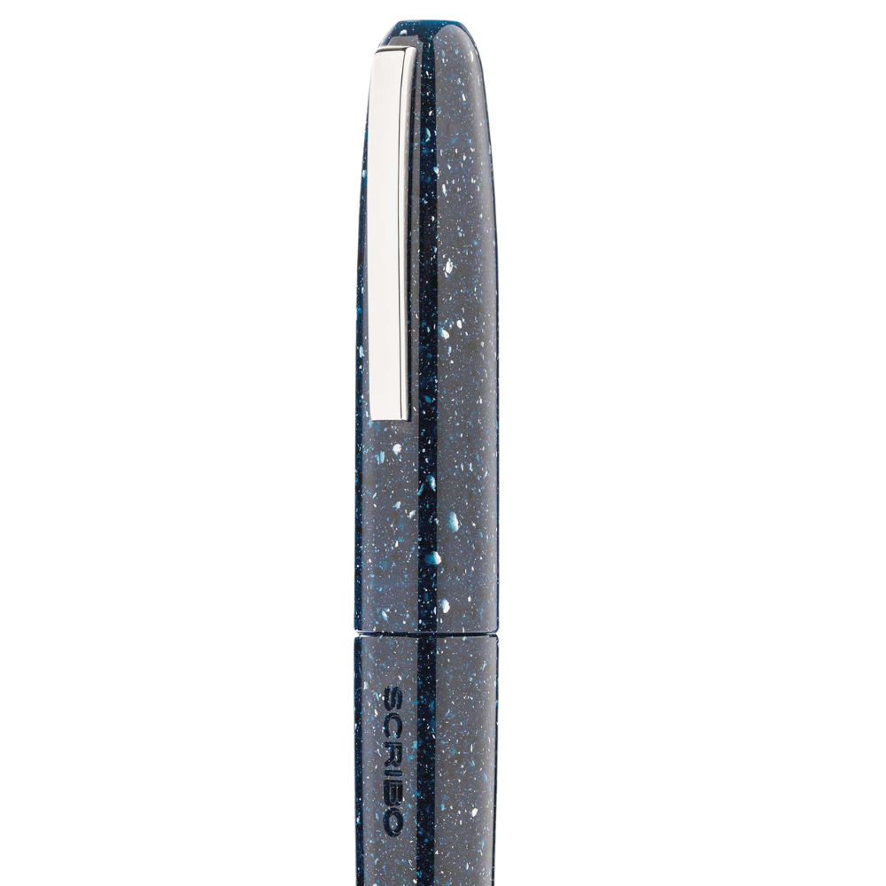 Scribo PIUMA A Riveder Le Stelle Platin Trim Füllfederhalter