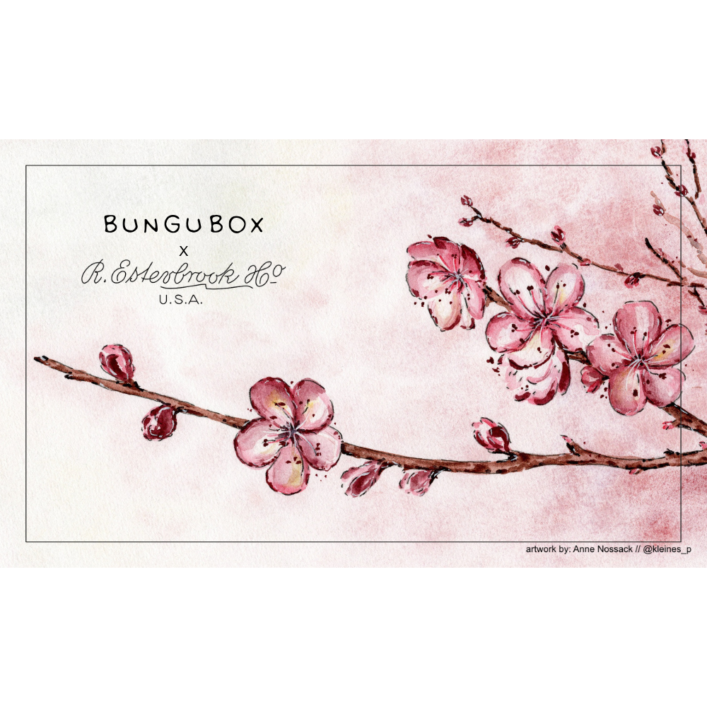 Esterbrook X BUNGUBOX Cherry Blossom Blotter Paper