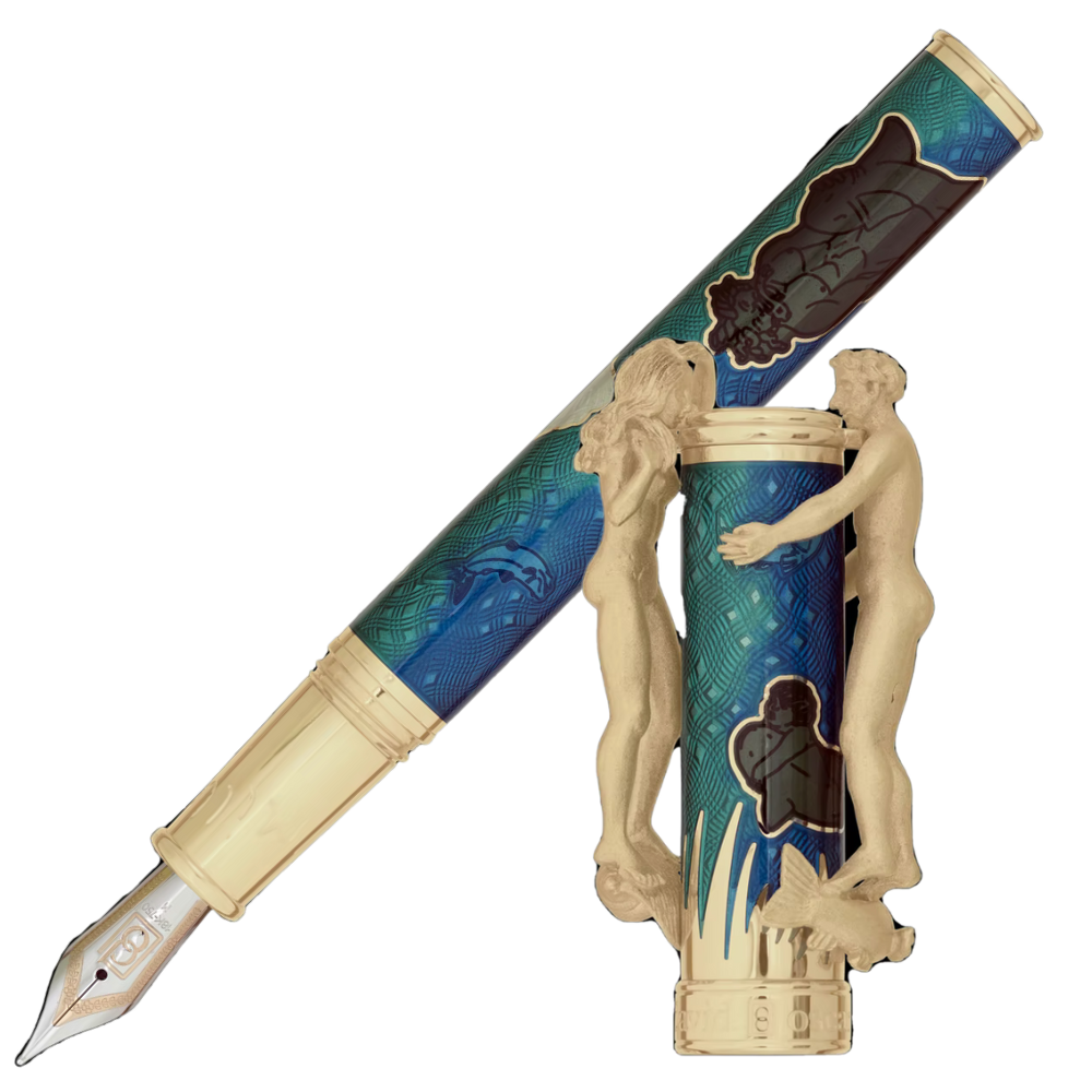 David Oscarson – Carl Milles Collection - Sapphire Teal Gold