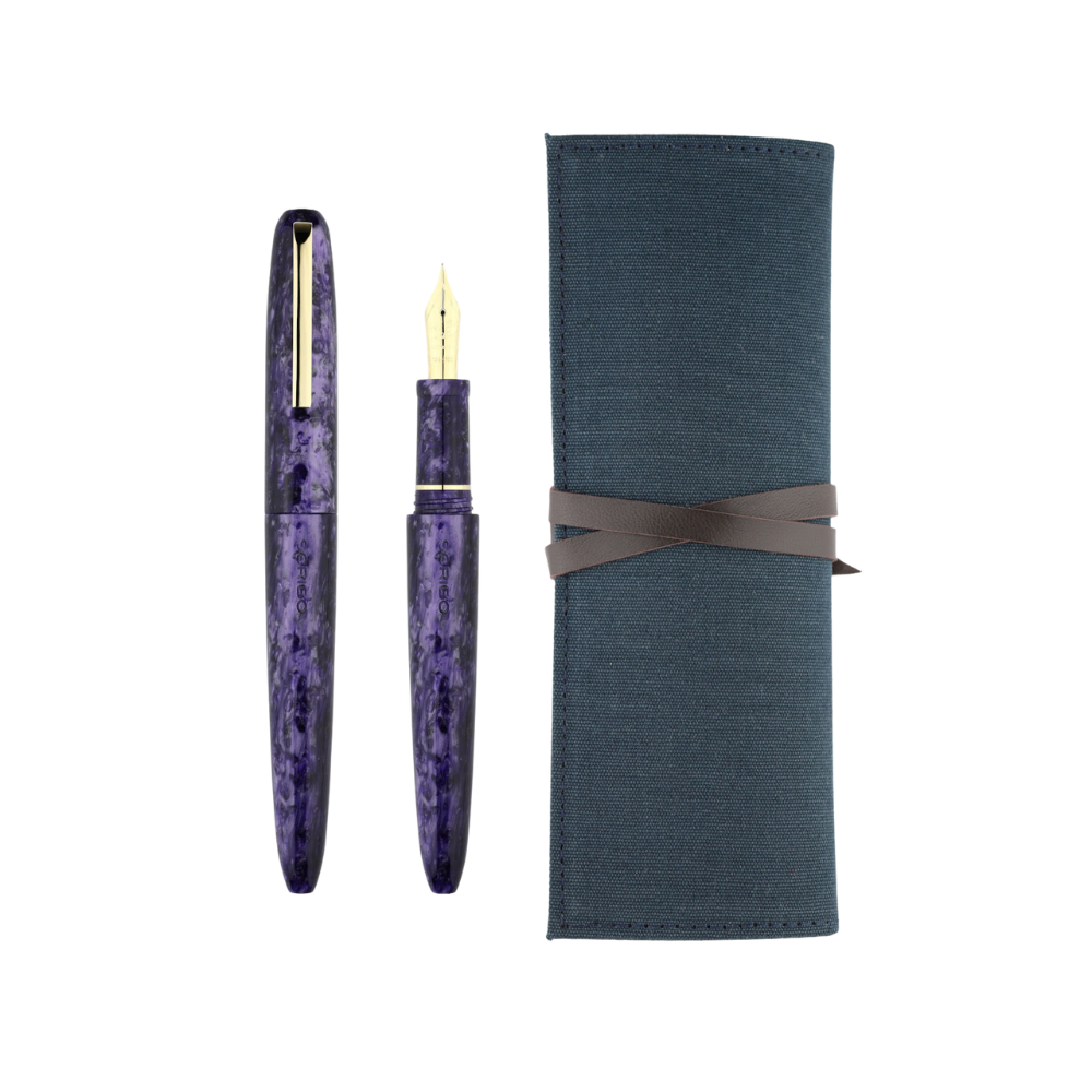 Scribo PIUMA Ametista Gold Trim Füllfederhalter