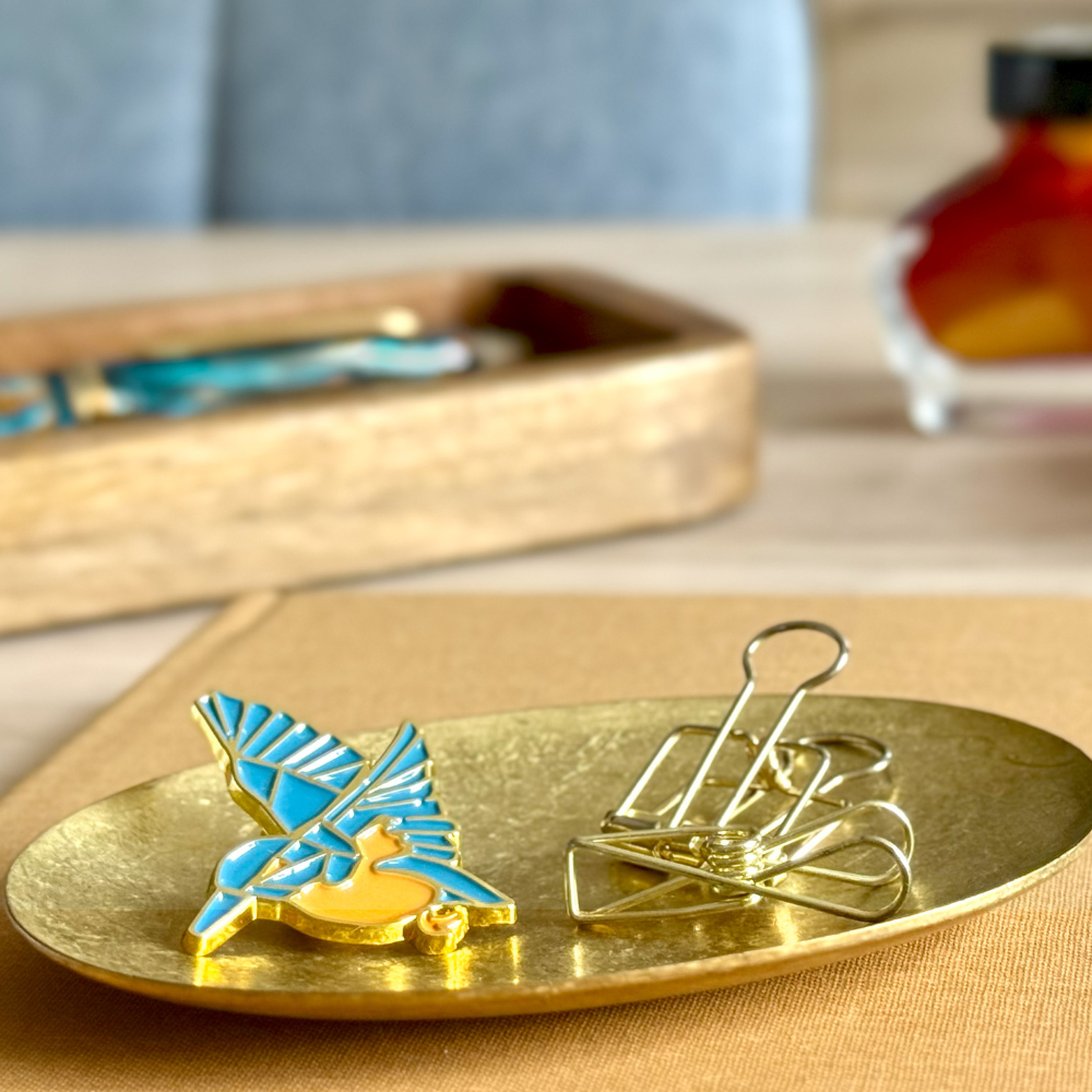 Esterbrook Estie BUNGUBOX The Kingfisher Gold Trim Füllhalter