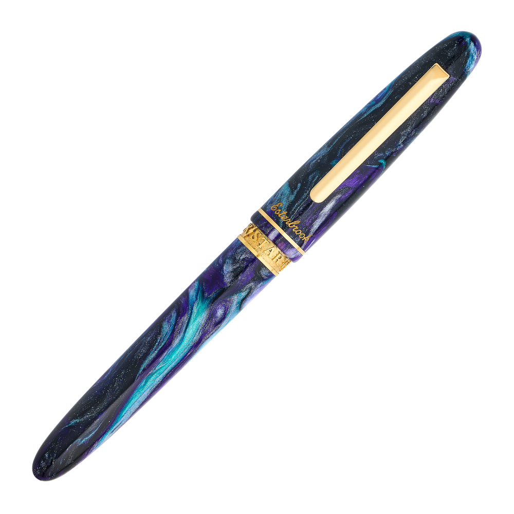 Esterbrook X Ferris Wheel Press Estie Rockstar Gold Trim Fountain Pen