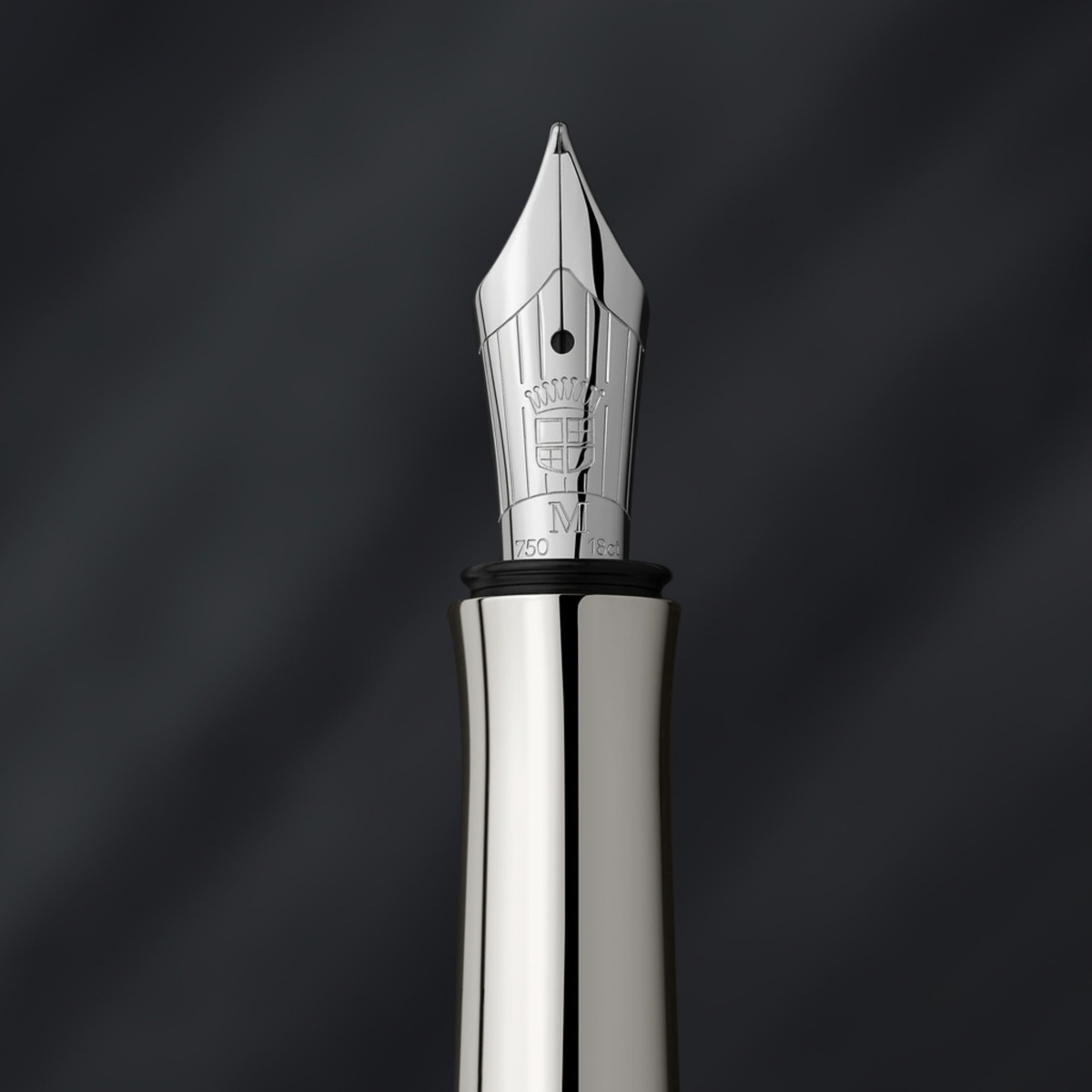 Graf von Faber-Castell Guilloche Schwarz Füllfederhalter