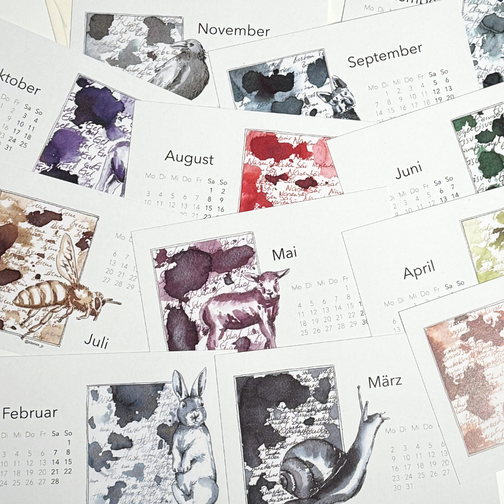 Postkarten Kalender 2026