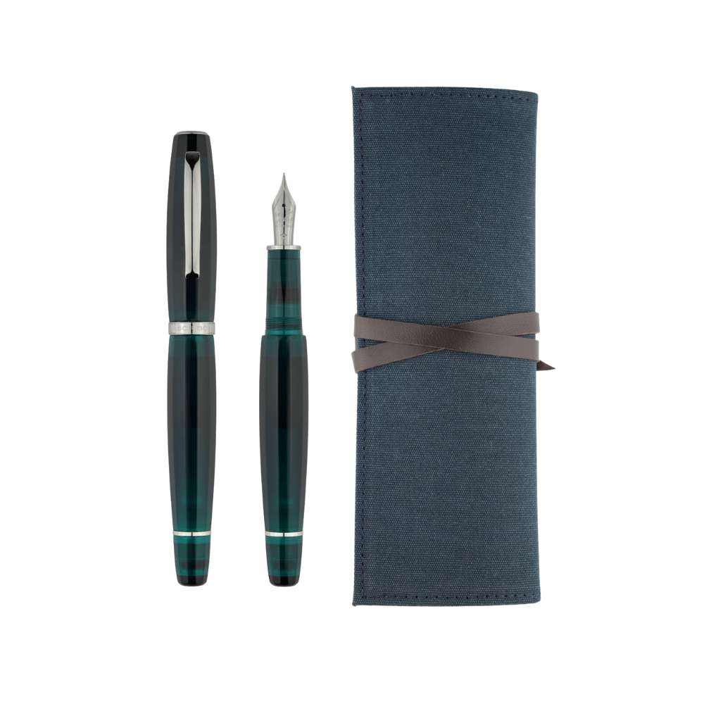 Scribo FEEL Ombre Verdi Ruthenium Trim Füllfederhalter