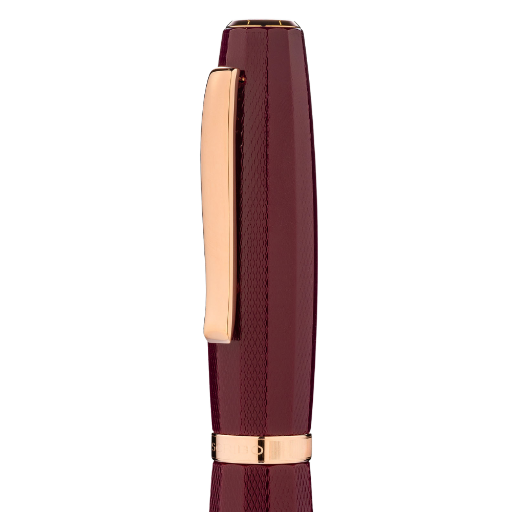 Scribo FEEL Dandy Velvet Roségold Trim Füllfederhalter
