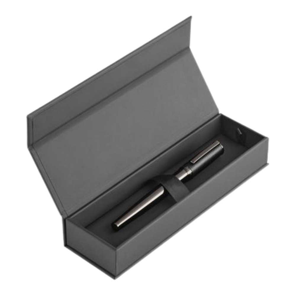 Hugo Boss Double B Saffiano Black Füllfederhalter