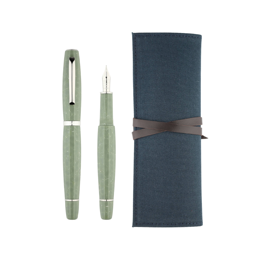 Scribo FEEL Verde Antico Platin Trim Füllfederhalter