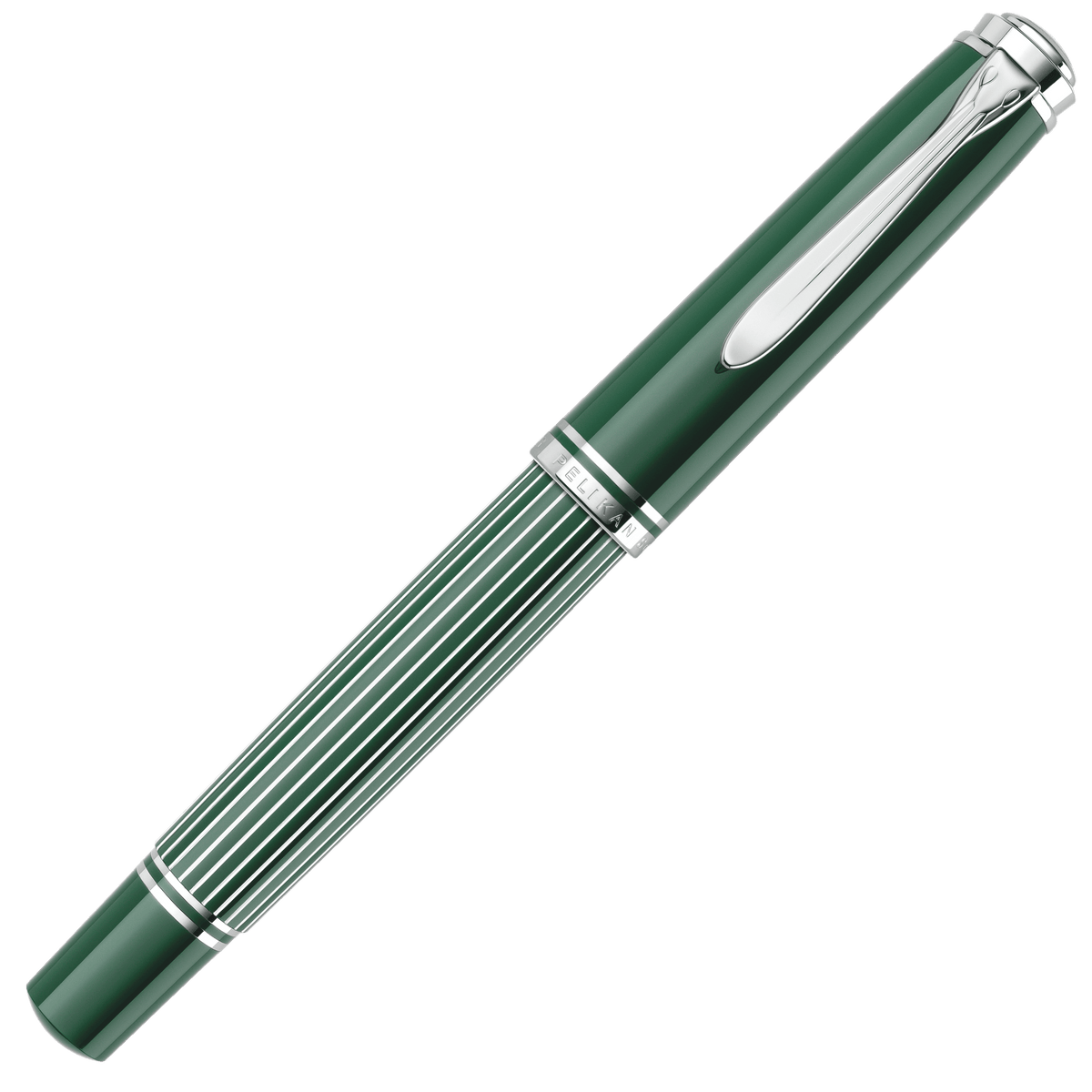 Pelikan Souverän M815 Metal Striped Green Special Edition Füllfederhalter