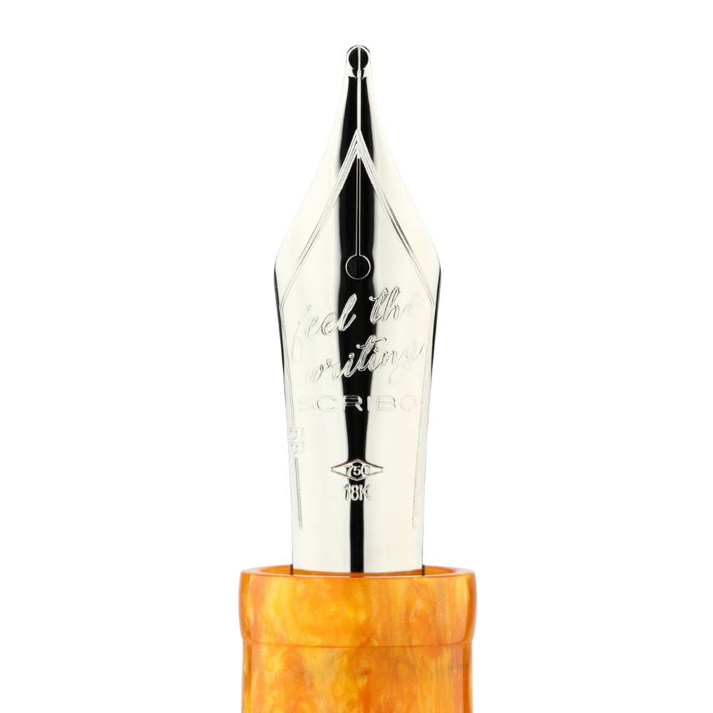 Scribo PIUMA Corniola Platin Trim Füllfederhalter