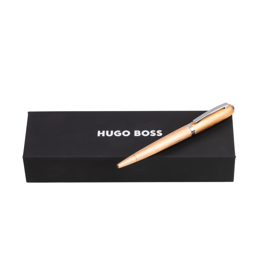 Hugo Boss Contour Brushed Champagne Kugelschreiber