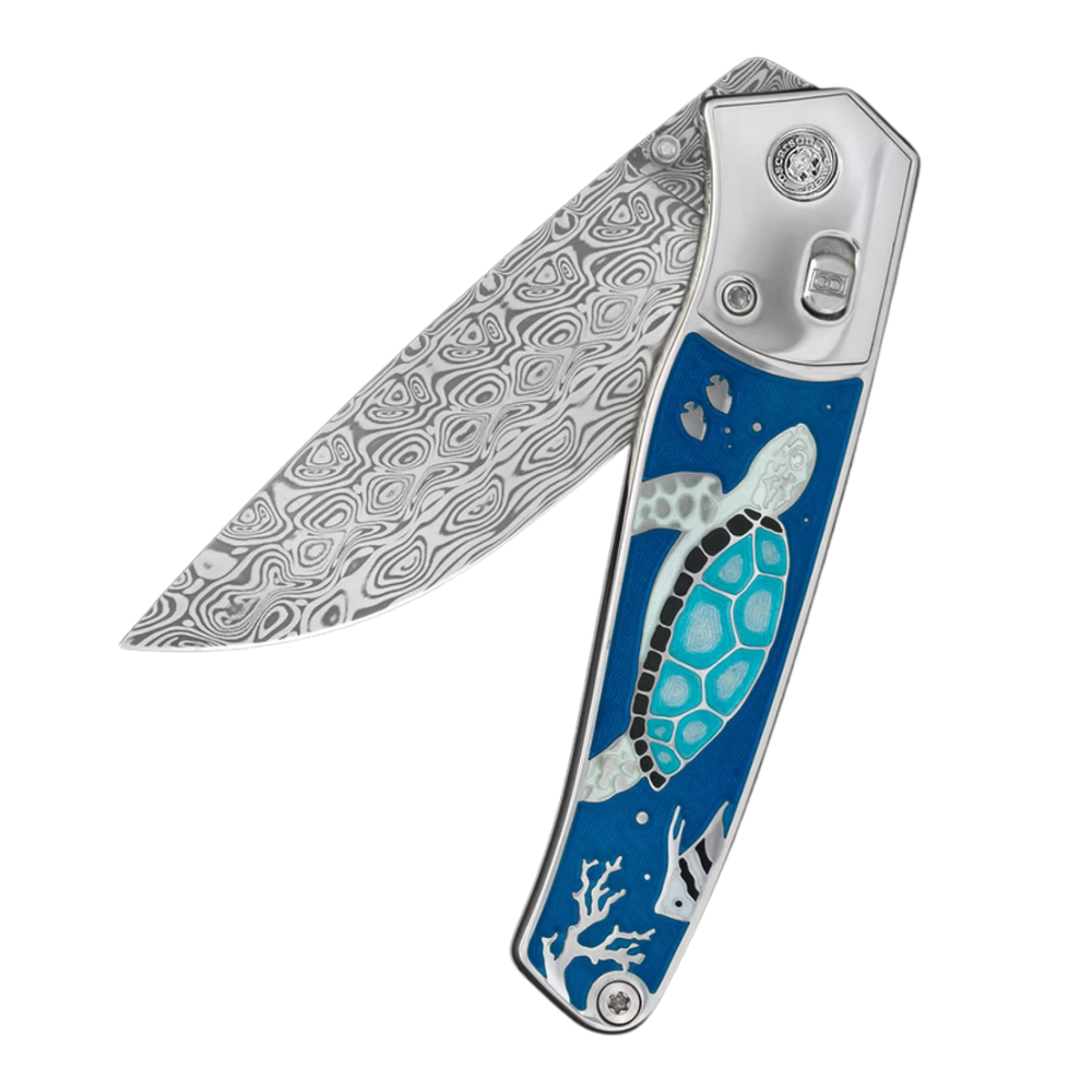 David Oscarson – Sea Turtle Collection - Blue - Messer