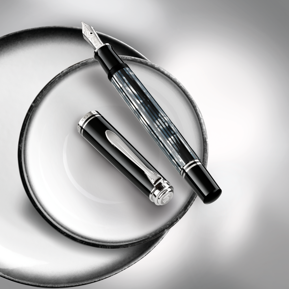 Pelikan M605 Schildpatt-Schwarz Füllfederhalter