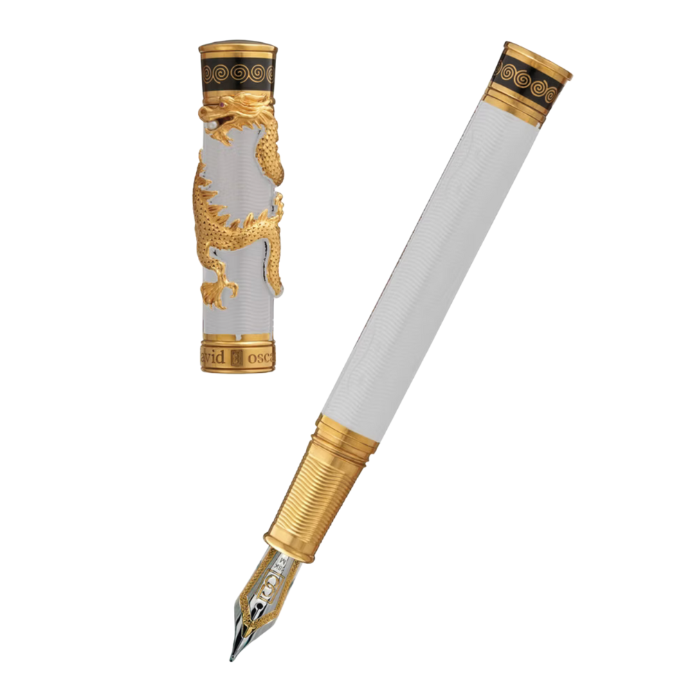 David Oscarson – Black Water Dragon Collection - White