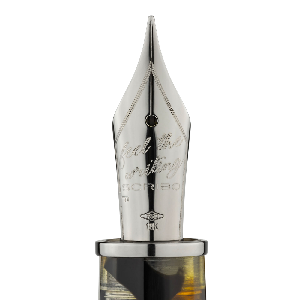Scribo FEEL Finestra Sul Tempo Ruthenium Trim Füllfederhalter