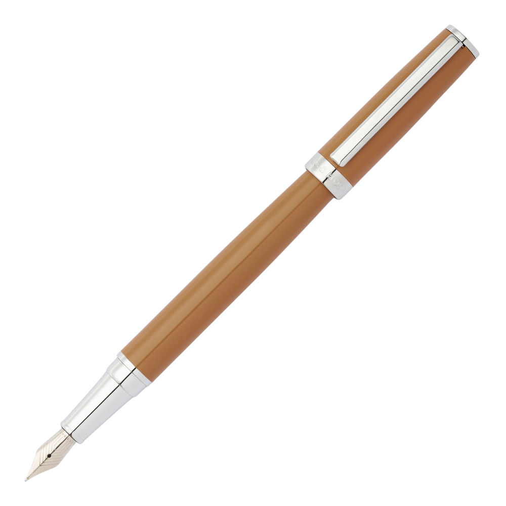 Hugo Boss Gear Icon Camel Füllfederhalter