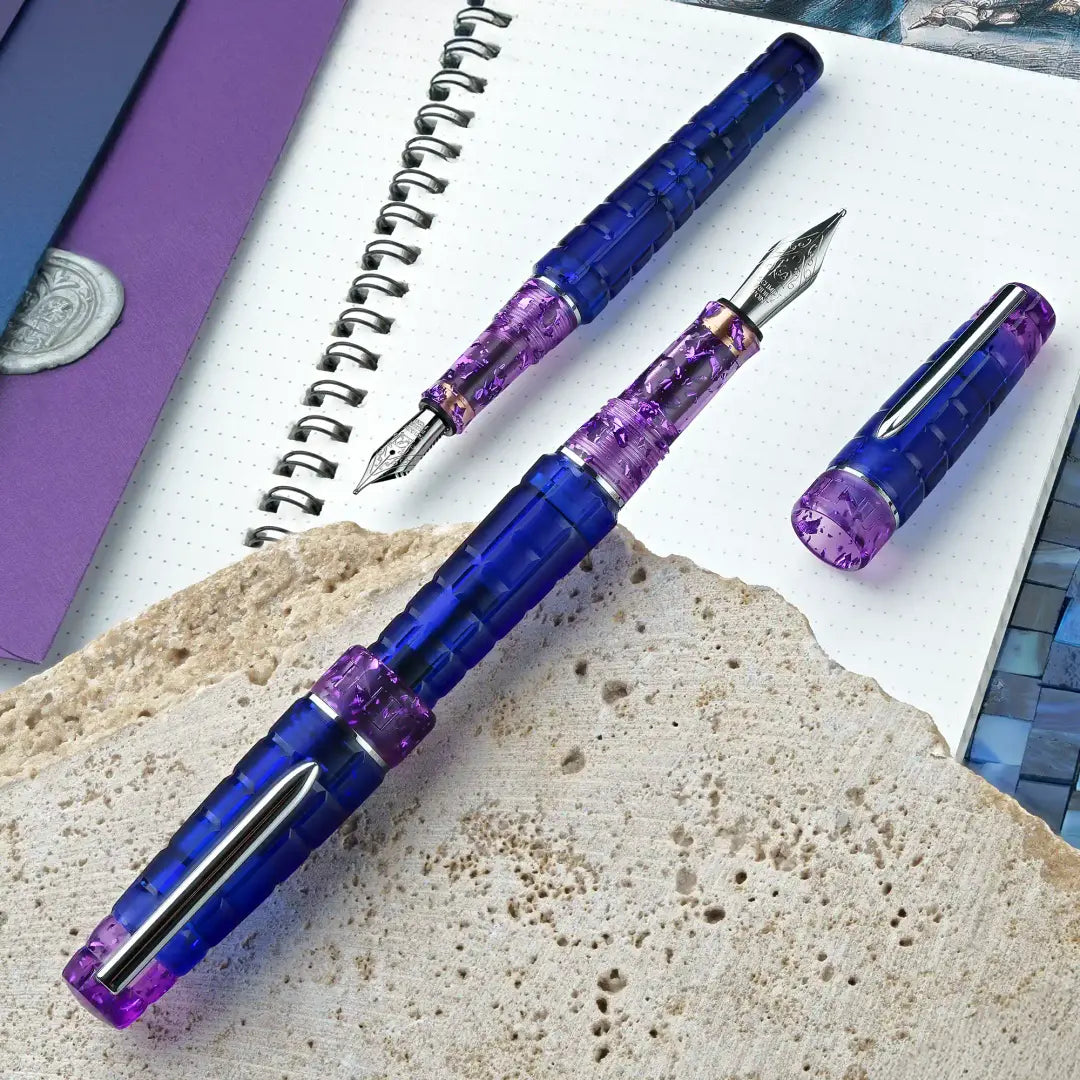Benu Tessera - Tanzanite Füllfederhalter