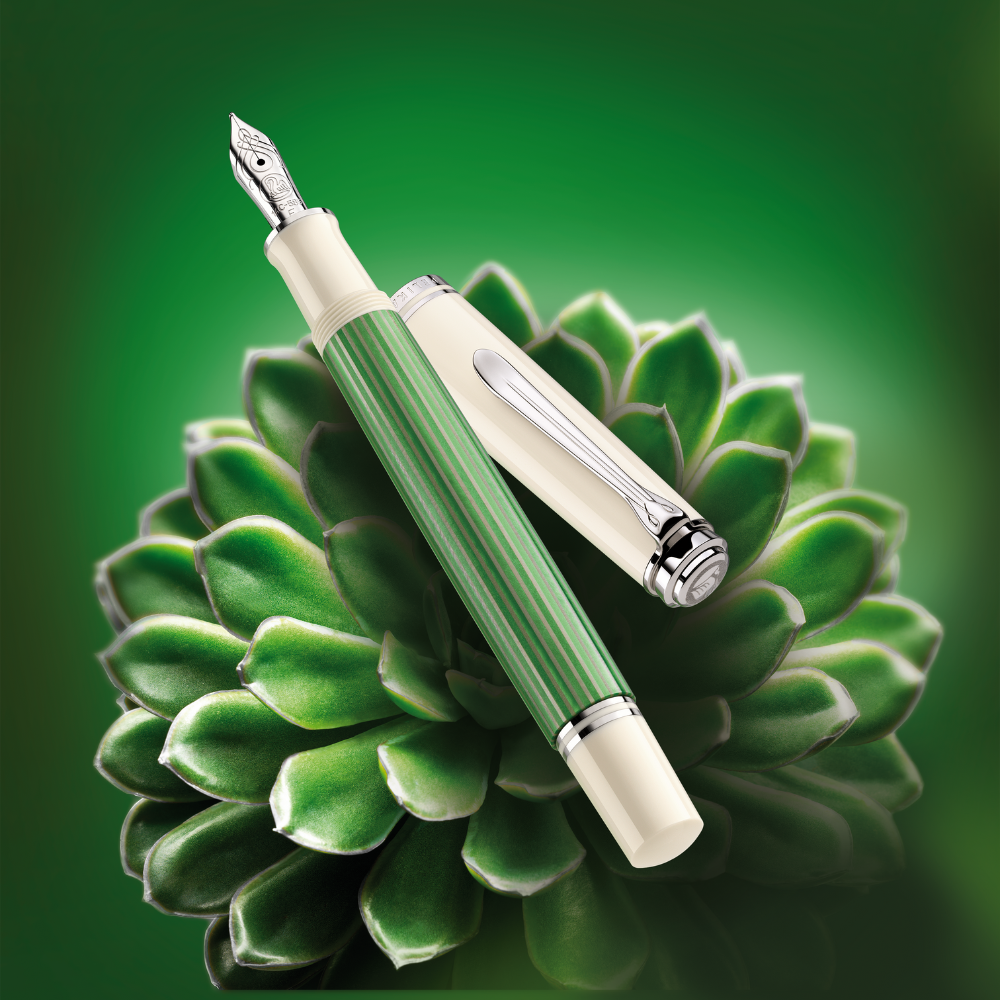 Pelikan M605 Grün-Weiß Füllfederhalter
