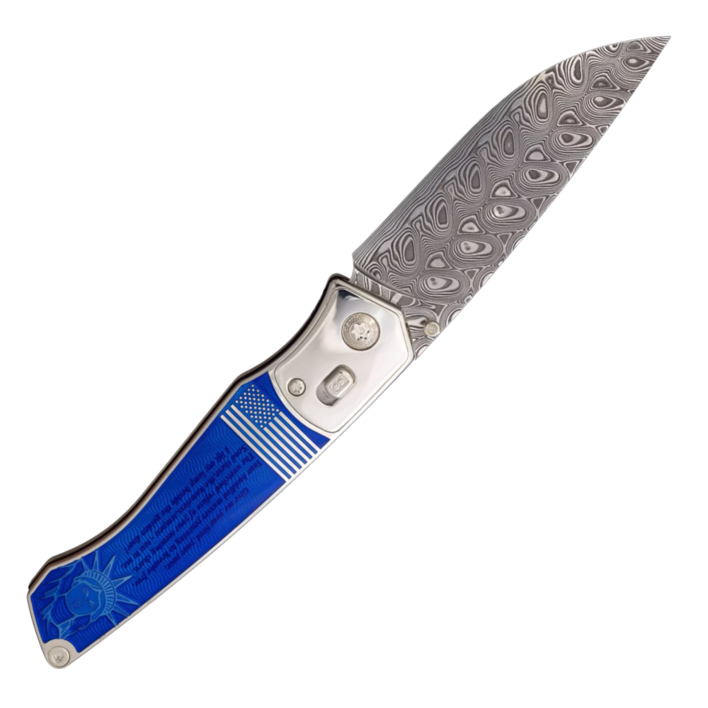 David Oscarson – Ellis Island Collection - Sapphire Blue - Messer