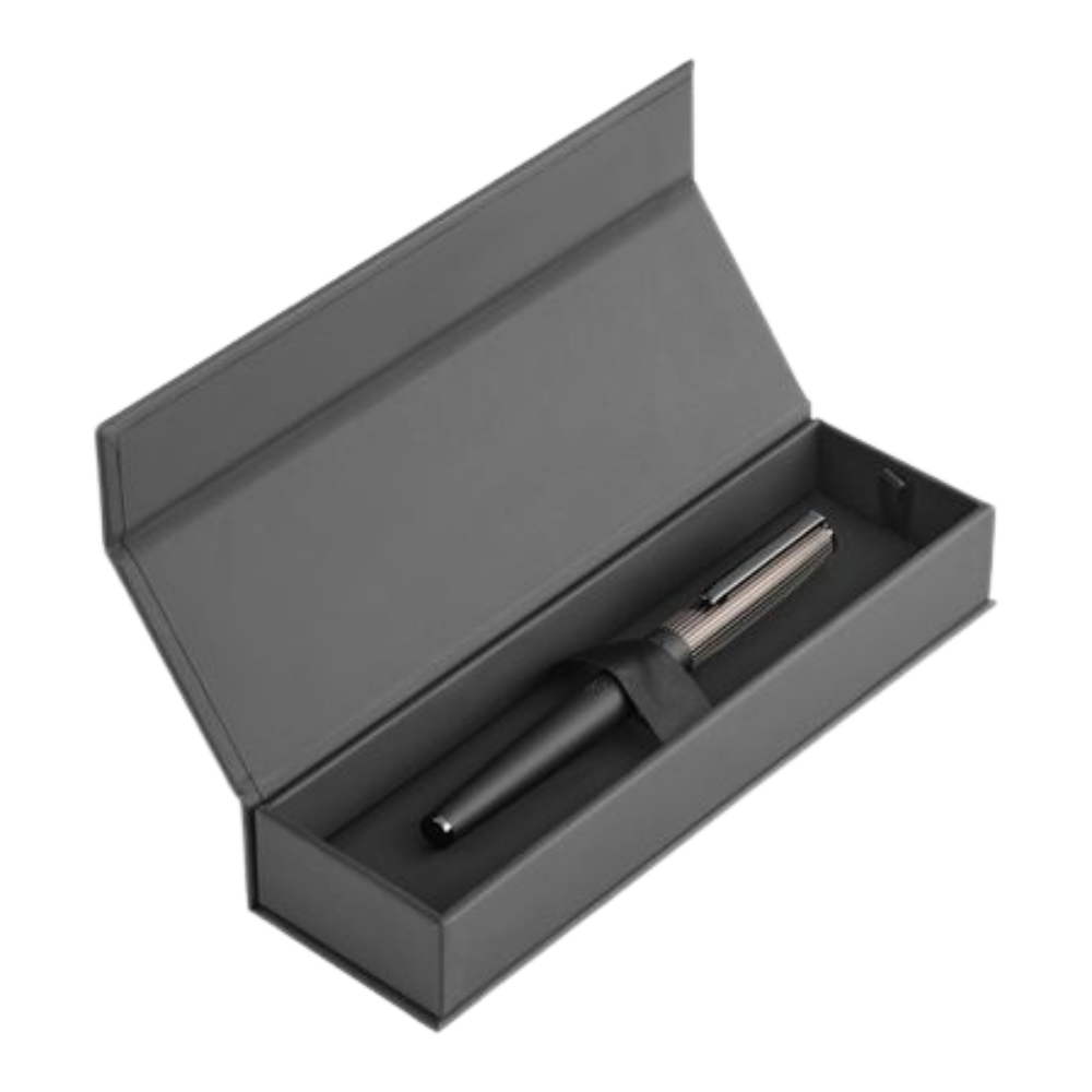 Hugo Boss Illusion Arcade Black &amp; Gun fountain pen