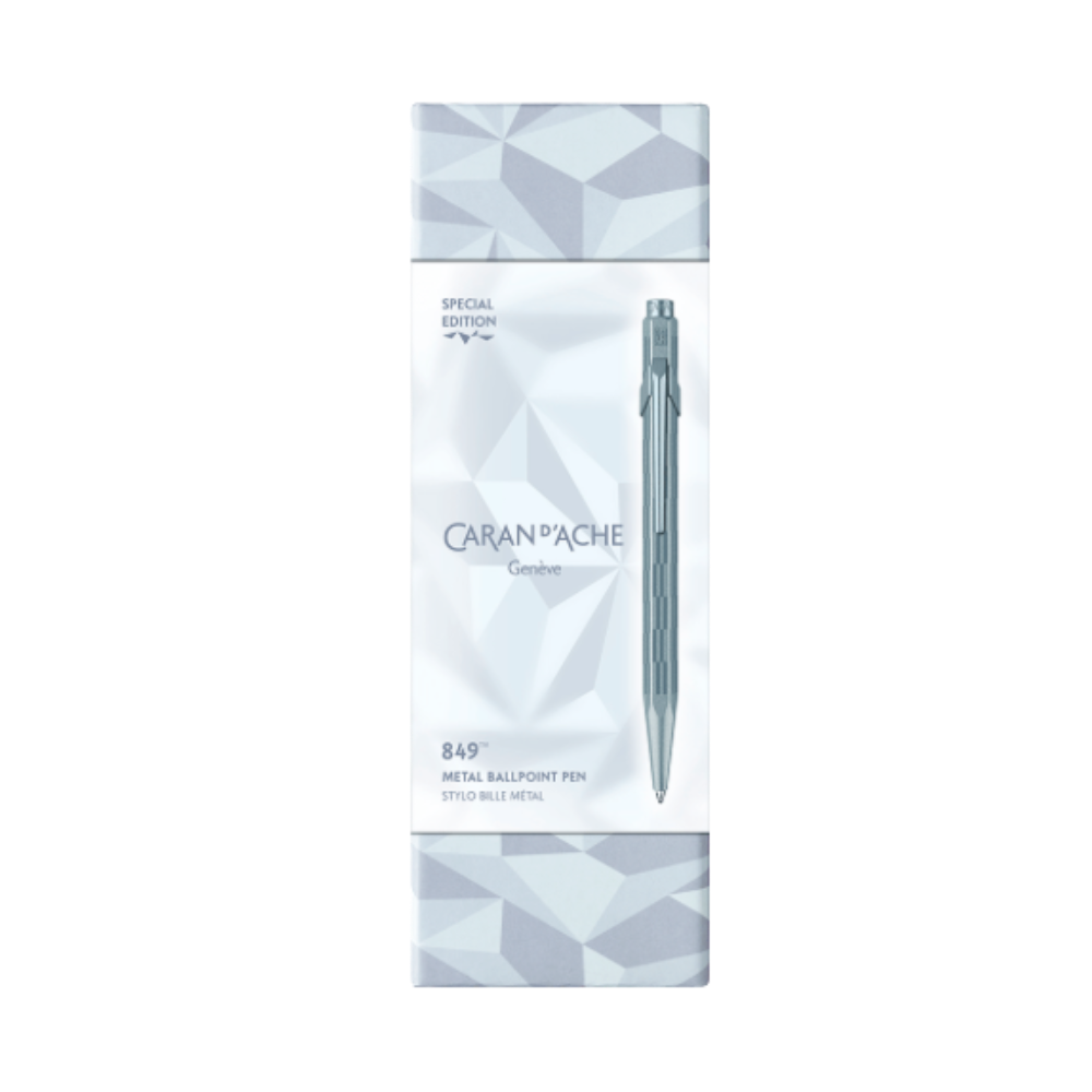 Caran d´Ache 849 ALPINE FROST BLAU Kugelschreiber