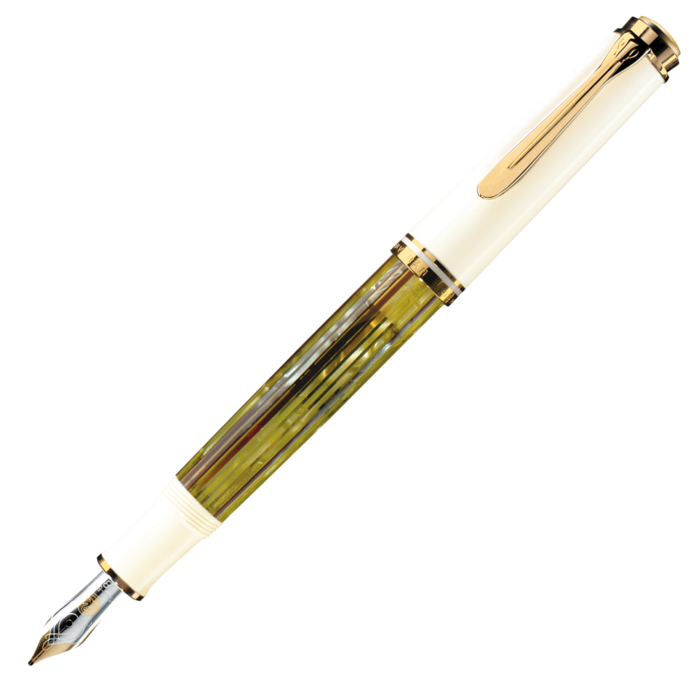 Pelikan M400 Schildpatt-Weiß Füllfederhalter