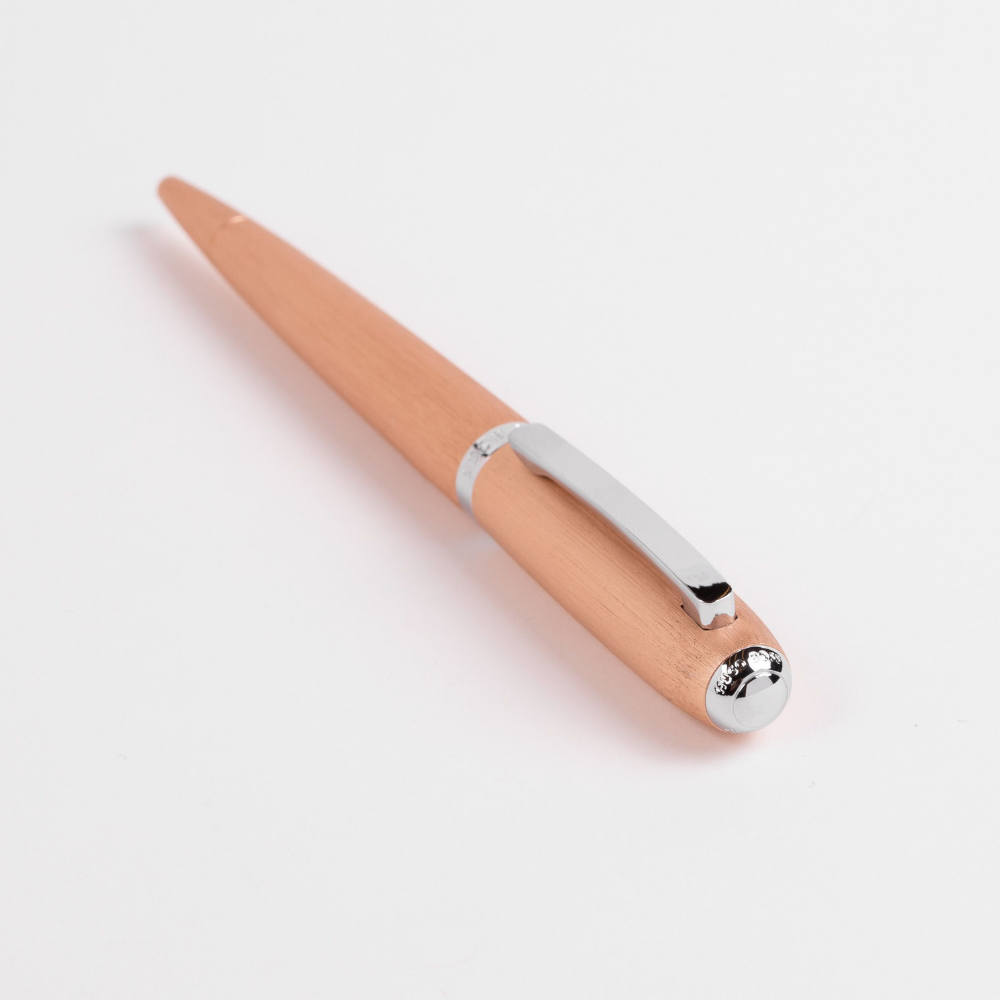 Hugo Boss Contour Brushed Champagne Kugelschreiber