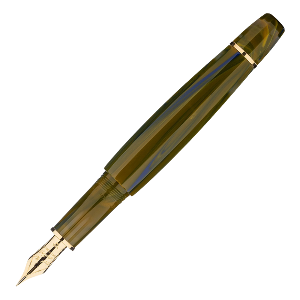 Scribo FEEL Laguna Gold Trim Fountain Pen