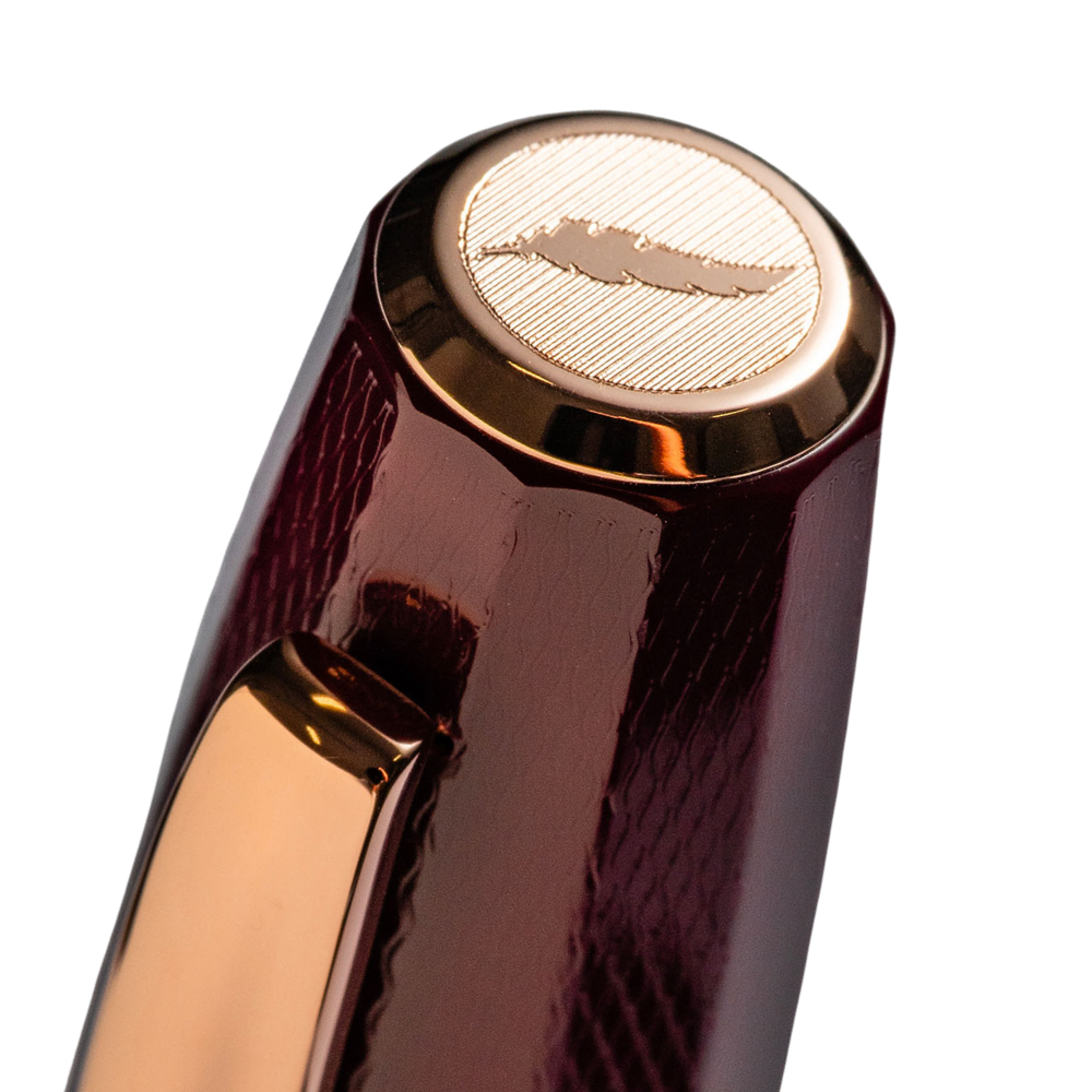 Scribo FEEL Dandy Velvet Roségold Trim Füllfederhalter